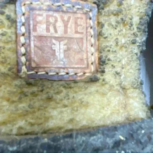 Frye brown casual oxfords with crepe sole shoes  size 12 - Picture 7 of 9